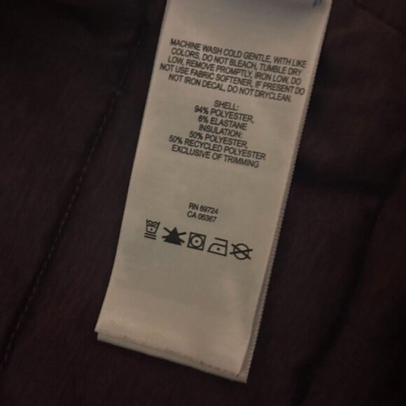 Columbia Omni-Heat Purple Puffer Vest SUPER SOFT Womens Size Small - Picture 5 of 8